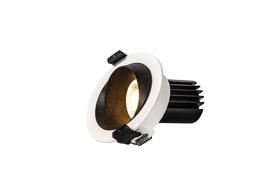 DM202436  Bonia 12 Tridonic Powered 12W 4000K 1200lm 24° CRI>90 LED Engine White/Black Fixed Recessed Spotlight, IP20